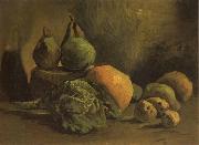 Vincent Van Gogh Still life with Vegetables and Fruit (nn04) oil painting